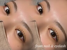 フロムネイルアンドアイラッシュ 神戸三宮(from nail&eyelash)/アンドヘルシー　120本＊