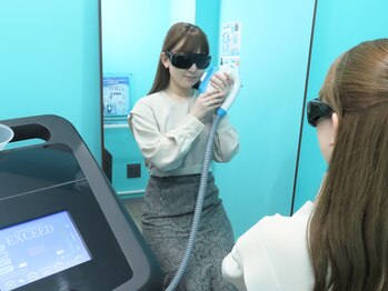 ビービーサロン 池袋(B.B salon)の写真/【顔脱毛でツルツル肌へ】産毛までケアしたい方必見!痛みが少なく低刺激/露出が増える夏に向けムダ毛ケア♪
