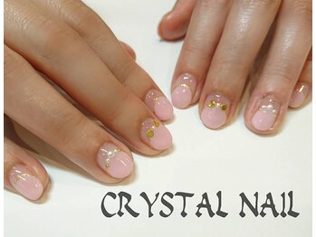 クリスタルネイル イオンモール広島府中店(CRYSTAL NAIL)/フレンチネイル