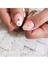 ネイルズ ビー 南昭和町本店(Nail's be)/X'masネイル