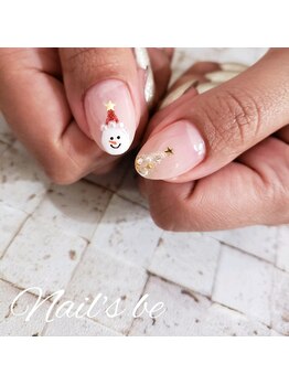 ネイルズ ビー 南昭和町本店(Nail's be)/X'masネイル