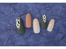 エムスラッシュ フィール 東戸塚店(M.SLASH)/マットアニマルネイル　