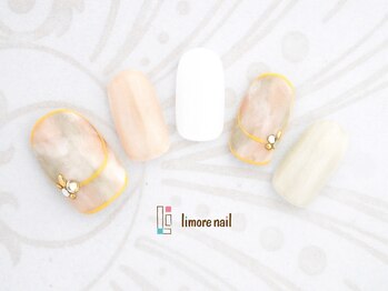 リモアネイル(limore nail)/タイダイ☆