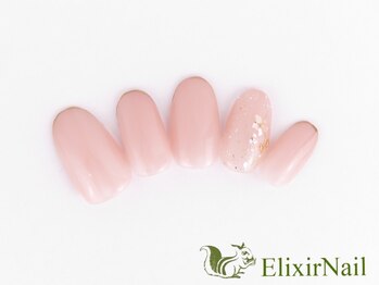 エリクサーネイル 神田(Elixir Nail)/シンプル/クーポン使用