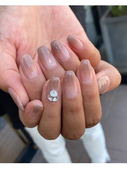 トータルサロン 白べぇーっ プラス/☆ヌーディーネイル☆