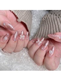 ラメグラ☆長さ出し☆フィルイン