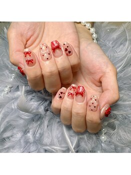 プリティ(Pretty)/チェック/キルティングネイル