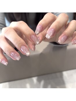 ニキ ヘアー ネイル(niki hair nail)の写真/ネイルデビューの方にオススメ☆【初回ワンカラー20%off】今大人気のマグネットネイル♪迷ったらコレ◎