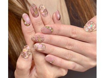 ミツバチネイル(Mitsubachi Nail)/フラワーネイル