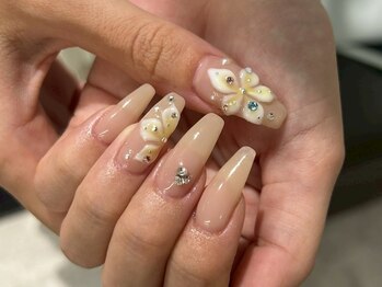 ネイルアヴァンス 京橋店(Nail AVANCE.)/お花アートネイル！