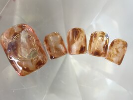 秋フット★べっ甲柄¥9900