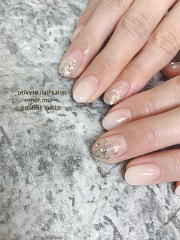 プライベート ネイルサロン マーマ(murmur)/ホワイトグラデーション