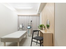 きっと整体院/院内風景：生活感のある個室施術