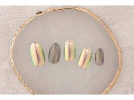 オーロラミラーネイル