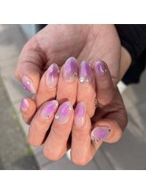 トータルサロン 白べぇーっ プラス/チークネイル