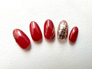 カミアンユイヤ ネイルラボ(KAMIANYUIYA Nail LAB)/ミラーアートネイル
