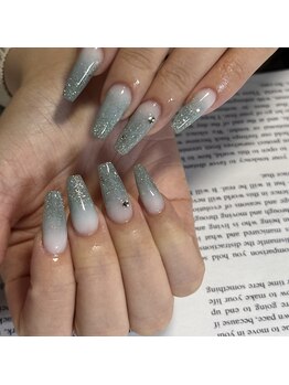 ラメグラデーション