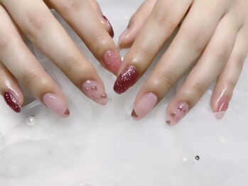 ピンクネイル