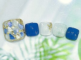 フット定額ネイル☆7700円