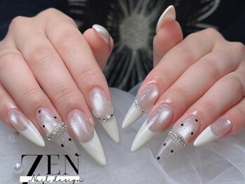 ゼン ネイル デザイン 池袋(ZEN NAIL DESIGN)/* 長 さだしやり放題×つけ放題