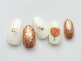 ハロウィン　かぼちゃ　オレンジ