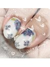 梅雨ネイル紫陽花