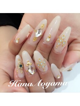 ネイルサロン ハナアオヤマ 堂山店(Nailsalon HanaAoyama)/☆ヌーディ