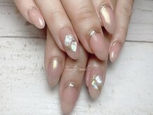トゥーシェネイルズ(Touche'nails)/綺麗め大人女子ネイル