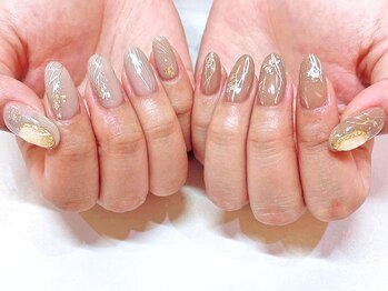 ライトウェーブ 長野駅前店/金箔・銀箔×手描きアート♪