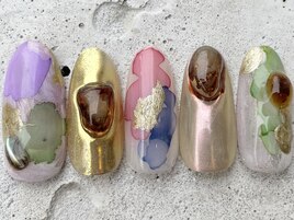 カラフルべっ甲インク ¥12000