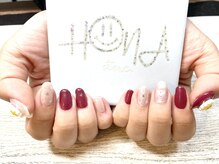 ホナ(HONA)/ニコちゃんネイル