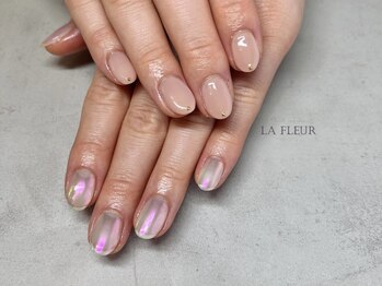 ラ フルール(La Fleur)/ネイルモデル simple asymmetry