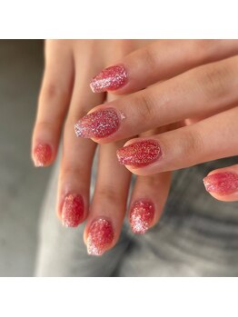 ルート12/きらきらギャリッターネイル