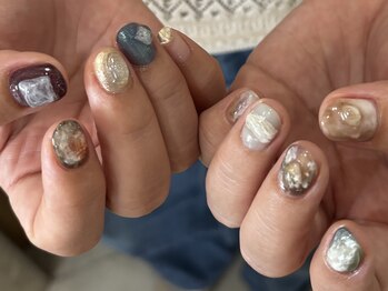 ミティネイル 北中城(mittynail)/持ち込みニュアンスアート★