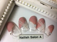 ネイリッシュサロン エー(Nailish Salon A)/2016秋冬ネイル/チェック