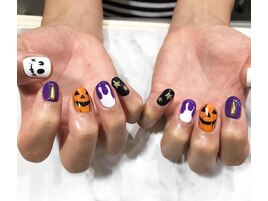 ハロウィンネイル