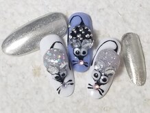 ネイリックス アヴェニール(NAILX avenir)/メタリックねずみさん