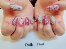 トータルビューティーサロン ドールズ(total beauty salon Dolls)/持ち込みくまさんシール