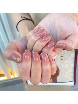 ミントリーフ バイ リート(Mint leaf by Reat)/ゴールドミラーフレンチ