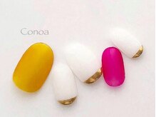 コノア(conoa)/カラフルマットネイル