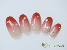エリクサーネイル 神田(Elixir Nail)/シンプル/クーポン使用