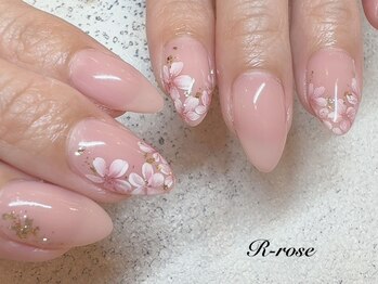 アールローズ(R-rose)/フラワーネイル