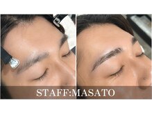 オーメンズ 名古屋高岳本店/メンズ眉毛パーマ【眉毛サロン】