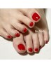 【FOOT】ワンカラーorラメグラデーション/フィルイン￥5500→￥5000
