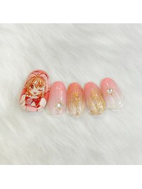 CCさくら痛ネイル