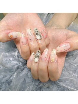 プリティ(Pretty)/埋め尽くし/バラネイル/持ち込み