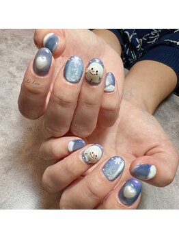 ルリアン(Le Lien)/冬ネイル