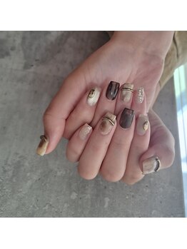 ネイルズ バックフロウ(Nails Back Flow)/お客様ネイル