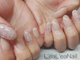 【パラジェル】ツイードネイル