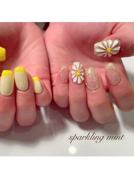 スパークリング ミント 森ノ宮店(sparkling mint)/持ち込みアートコース♪